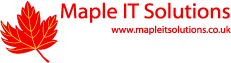 Maple IT Solutions small banner logo